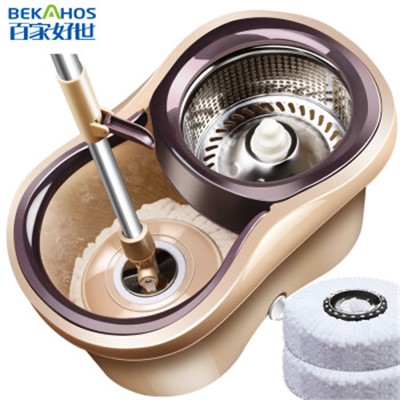 百家好世bjhs  1-0572  清潔工具 拖布桶免手洗旋風(fēng)拖懶人家用客廳衛(wèi)生間拖地神器擦地脫水拖布桶